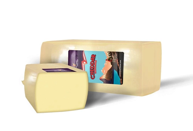 Сыр Чеддер брус 50% "Real Swiss Cheese"